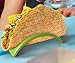 12pc Colorful Stackable ALAZCO Taco Holder Stand Server - For Soft & Hard Shell Taco - Backyard Party Picnic Fiesta (4 Red, 4 Green, 4 Yellow) BPA Free