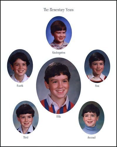 Elementary Years Photo Mat from Romar Photo