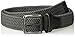 Nike Men's Standard G-Flex Woven Stretch Golf Belt, Dark Gray, Medium