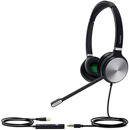Amazon Co Jp Yealink Usb 有線 Uc ヘッドセット Uh36 デュアルステレオ電話ヘッドセット 優れた生産性 通話と音楽に優れたサウンド 3 5mmジャック 終日快適 チームバージョン 家電 カメラ