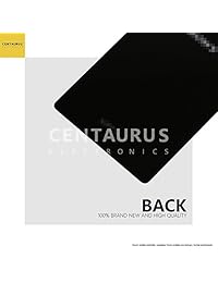 RBC Batería Puerta trasera cubierta de vidrio Repuestos para Sony Xperia Z3 T-Mobile Negro