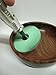 JoolTool 3M Scotch-Brite Green Radial Bristle Brush Assembled with Plastic Tapered Mandrel Hub, 6 Ply, 3