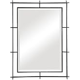 Uttermost Ironworks Mirror, Deep Ebony, 1.15 x 38.25 x 40.15 (U09674)