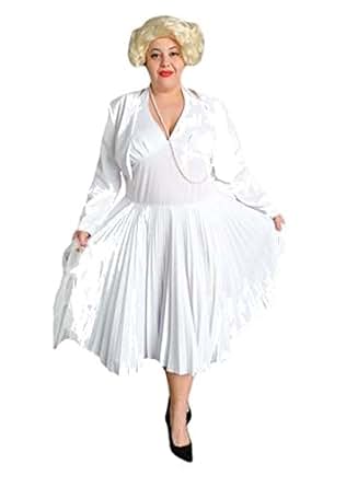 Amazon.com: Deluxe Plus Size Adult Marilyn Monroe Theatrical Quality