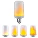 ViziLit Flame Bulb LED and Flicker Flame Light Bulb - Top Rated LED Flame Light Bulb, Best LED Flame Effect Bulb, Indoor Outdoor Flickering Flame Light Bulb, LED Flicker Flame Bulb by