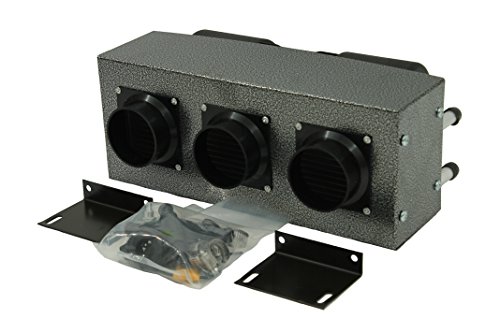 30,000 BTU High Output 12 Volt Auxiliary Heater Quiet Operation Truck Bus Van 3 Speed Fan
