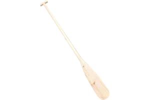 Colaxi Wood Paddle Wooden Oar, Craft, Lightweight Ornament, Unfinished Handheld Sturdy Dragon Boat Paddle Decoration for Wate
