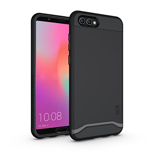 Honor View 10 / Honor V10 Case, TUDIA Slim-Fit Heavy Duty [Merge] Extreme Protection/Rugged but Slim Dual Layer Case for Huawei Honor View 10 / Honor V10 (Matte Black) (Top Ten Best Hentai)