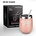 Grandma's Sippy Cup - Best Grandma Gifts for Mother's Day, Birthday for New Grandma, Grandma To Be, Grandmothers, Gigi, Nana, Mimi, Granny from Granddaughter, Grandson - LEADO Insulated Wine Tumbler