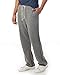 Alternative Men's Fleece The Hustle Open Bottom Sweatpants, Eco Grey, M