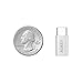 AUKEY USB-C Adapter Type-C to Micro USB Adapter Aluminum (2 Pack) for MacBook Pro, Nexus 6P 5X, Google Pixel, LG G5 and More