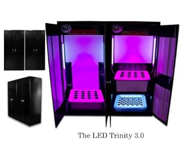 Supercloset Grow Box Led Trinity 3 0 Led Grow Cabinet Hydroponics