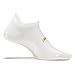 Feetures High Performance Ultra Light Cushion Ankle Sock - No Show Socks for Women & Men with Heel Tab - White, M (1 Pair)