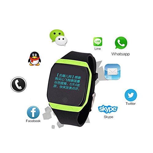 L@YC Smart Positioning Swimming Depth Waterproof Sports Bracelet Gifts, Blue