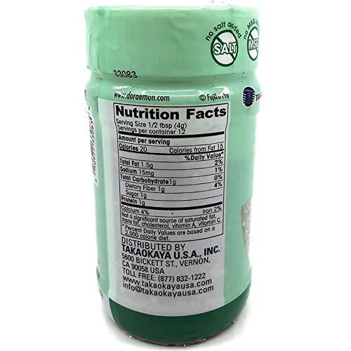 AoNori Goma Furikake Rice Seasoning (No Salt, No MSG, Gluten Free), 1.