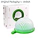 Unihoh Quick Chop Salad Cutter Bowl, Easy Speed Salad Maker - Make Your Salad in 60 Seconds (salad cutter bowl)