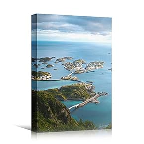 signwin Canvas Wall Art Lone Islands Beach Beach...