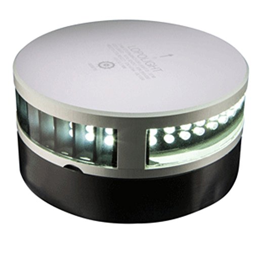 Lopolight Masthead, Stern & Anchor Light – 2nm f/Vessels up to 39(12M) – Round Housing – Horizontal Mounting Marine , Boating Equipment