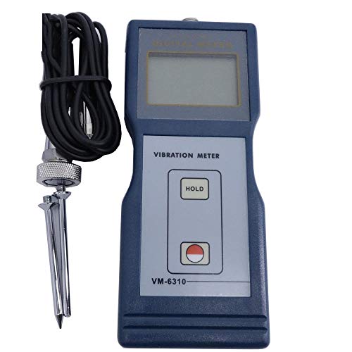Digital Vibrometer Data Logger Vibration Meter Tester Gauge With ...
