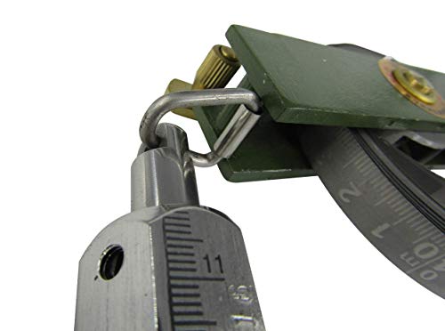 Handle Stainless Steel Explosion-proof Oil Tank Gauging Tapes Oil Gauging Tape with Stainless Steel Plumb Bobs (5m)