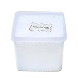 Styrofoam Balls 0.08-0.15 Inch White Color 15000 Pcs (White)