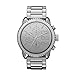 Diesel DZ5337 chronograph silver dial stainless steel bracelet women watch NEW
