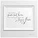 Andaz Press Wedding Party Signs, Formal Black and White, 8.5-inch x 11-inch, You Can Find Your Seat Here, But Your Place is On the Dance Floor, 1-Pack