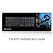REEJOYAN XL Large Gaming Mouse Pad, Wide (Long) Mousepad, Stitched Edges, Keyboard and Mouse Mat, 31.5