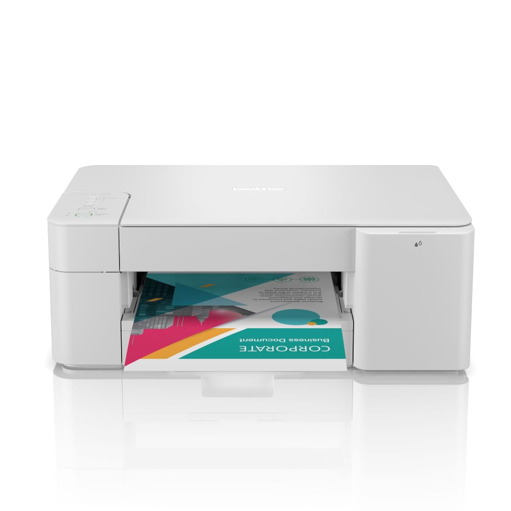 Brother DCP-J1200WE - 3-in-1 Multifunction Printer - Colour Inkjet - Free 6-Month ECOPRO Print Subscription - Wi-Fi - Up to 16 Pages/Minute