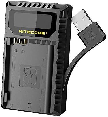UKHP/Nitecore UNK2 USB Dual Slot Charger for Charging 2 x Nikon EN-EL15 Batteries