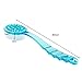 ACELIST Long Handle Bath/Shower Body Brush with Super Soft Bristles - High Quingity Shower Back Scrubber,Wholesome Beauty Dry Skin Body Brush (Blue)