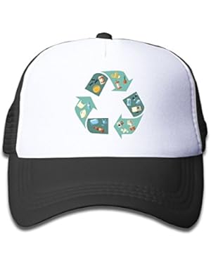 Recycle Symbol Baby Boys Cute Baseball Cap