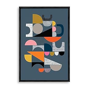 Framed Nordic Style Home Artwork for Living Room Bedroom