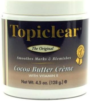 Topiclear Cocoa Butter Creme 4.5 oz. Jar