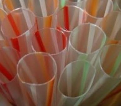150 Count EXTRA WIDE Fat Boba Drinking Straws 8 1/2" Striped.