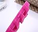 iPhone 6 Case, JEPN 3D PINK big letters Silicone Case for the Apple iPhone 6 4.7 inch Powder