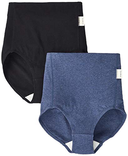 [犬印本舗] 産後ママのひっこめショーツ(2枚組) M ブラック+ネイビー SH2481商品画像