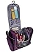 Bagail Toiletry Bag Men & Women For Makeup, Cosmetic, Shaving, Travel Accessories, Personal Items -Hotel, Car, Home, Bathroom, Airplane Hanging Toiletries Kit Makeup Organizer Purple