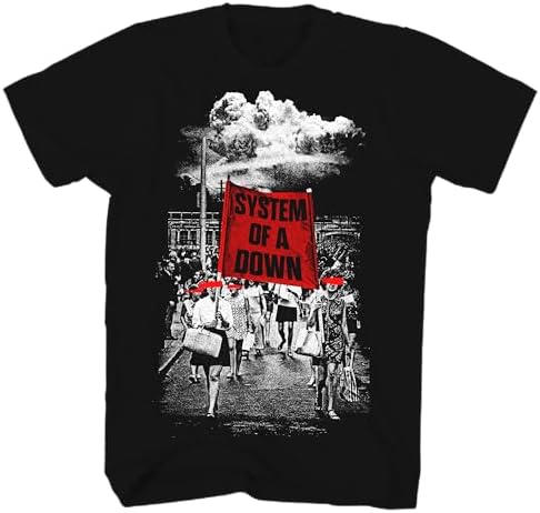 Amazon.com: System of a Down Hand Heavy Metal Rock Official Tee T