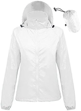 ZIMCA Unisex Packable Lightweight UV Protect Jackets Outdoor Windbreaker Quick-Dry Skin Rain Coat