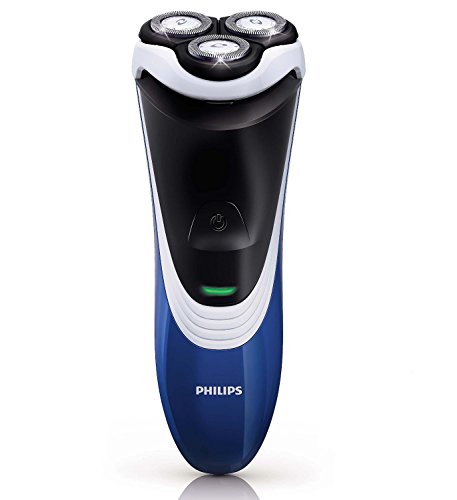 Philips Norelco Cordless/Corded Electric Razor, with CloseCut Flexing and Floating Heads and Durable Self-Sharpening Blades, with Convenient Pop-Up Trimmer, Includes Charge and Low Battery Indicator