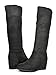 DREAM PAIRS BETSIE Women's Fashion Stylish Pull On Casual Hidden Wedge Knee High Boots