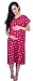 Hospital Maternity Delivery Gown (S/M, Berry)