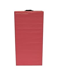 Sísmica Sports   ssm-4102pp, color rosa y morado Alfombrilla Para Gimnasia Tumbling Yoga Ejercicio Karate Cheer, 4 "x 10" x 2 "