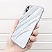 Ringke Flow Designed for iPhone X Case, Wavy Textured Flexible TPU Cover for iPhone X Case, iPhone 10 (Not Compatible with iPhone Xs) - Clear
