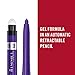 Rimmel Exaggerate Smoke'N Shine Eyeliner, 003/Purple Craze, 0.008 Fluid Ounce