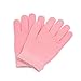 uxcell 1 Pair Elbow Gel Cover Sleeves Gloves Cracked Dry Skin Hand Care Soft Spa Moisturizing Exfoliating Stretchy Pink Gift Packs
