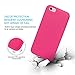 Yesker iPhone 6S Case iPhone 6 Case Slim Smooth Premium Durable Soft Rubber Gel back Case Cove - Pink