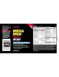 GNC Mega Hombres Deporte Uno diario