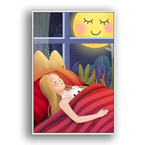 Framed Canvas Wall Art for Living Room, Bedroom Flow in The Dream Canvas Prints for Modern Home Decoration Ready to Hang - 16"x24" inches